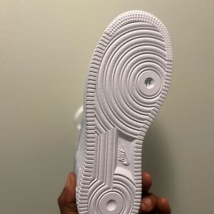 Nike All-White Circular Tread Sole